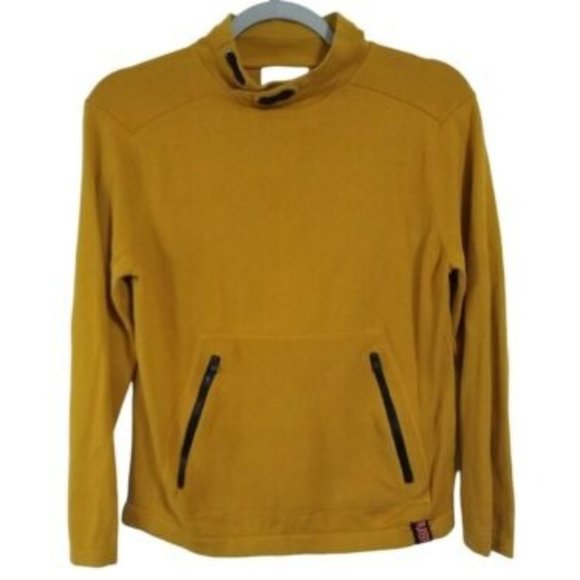 Zara Other - Zara Kids Yellow Sweater/Sweatshirt with Zip Pockets Size 9